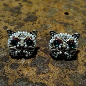 Cat earrings